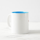 Kaffee-Cup Zweifarbige Tasse (Vorderseite Links)
