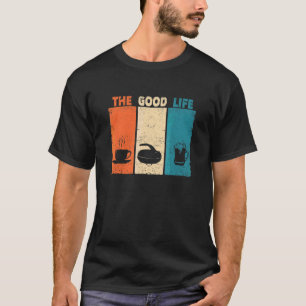 Kaffee Curling Bier Winter Sport Curler Die gute T-Shirt