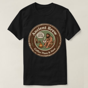 Kaffee Dann & Jetzt Unglaublich witzig Paleo Morni T-Shirt