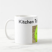 Kaffee dann Pickleball Kaffeetasse (Links)
