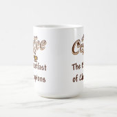 Kaffee das Frühstück der Meister Kaffeetasse (Mittel)
