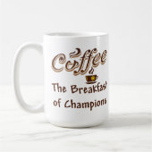 Kaffee das Frühstück der Meister Kaffeetasse (Links)