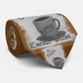 Kaffee - das ursprüngliche Energie-Getränk Krawatte (Gerollt)