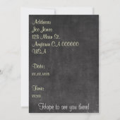 Kaffee-Datum Einladung (Rückseite)