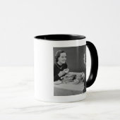 Kaffee-Datum Tasse (VorderseiteRechts)