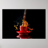 Kaffee-Deluxe Poster (Vorne)