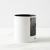 Kaffee, den Sie sagen? Zweifarbige Tasse (Mittel)