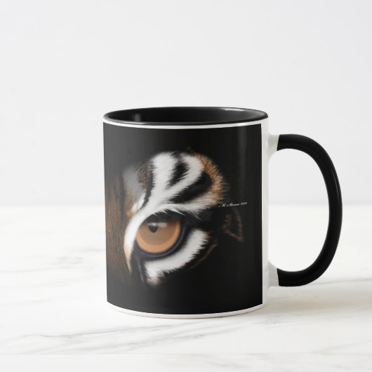 Kaffee, der Augen-Öffner Tasse (Rechts)