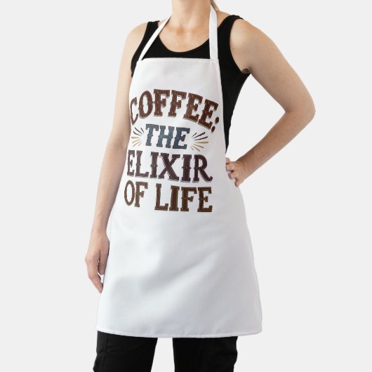 Kaffee: Der Elixier des Lebens Schürze (InSitu)