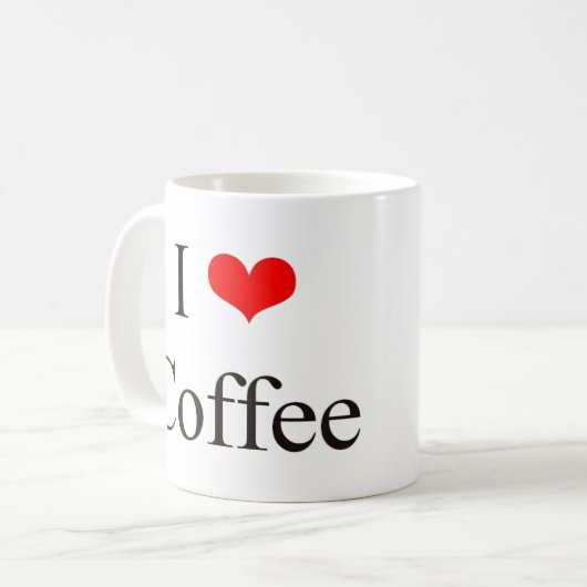 Kaffee der Liebe I Kaffeetasse (Vorderseite Links)