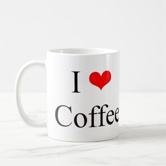 Kaffee der Liebe I Kaffeetasse (Links)