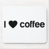 Kaffee der Liebe I Mousepad (Vorne)