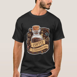 Kaffee Der Programmierer-Potion lustiger Entwickle T-Shirt