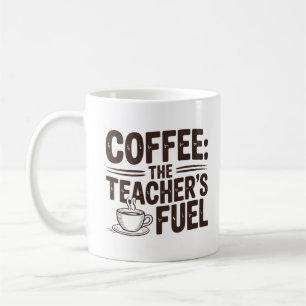 Kaffee Der Teacher's Fuel Vintage Klasse Kaffeetasse