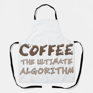 Kaffee Der ultimative Algorithmus Lustiger Program Schürze