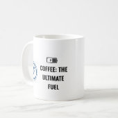 KAFFEE: DER ULTIMATIVE TREIBSTOFF KAFFEETASSE (Vorderseite Links)