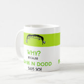Kaffee des Franks N Dodd Kaffeetasse (Vorderseite Links)