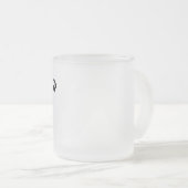 Kaffee des Geschenk-bester Chefs überhaupt - Mattglastasse (VorderseiteRechts)