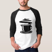 Kaffee-Design T-Shirt (Vorderseite)