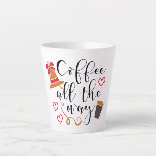Kaffee Die ganze Weihnachtszeit Kaffee Tasse