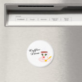 Kaffee Diva Magnet (In Situ (Geschirrspüler))