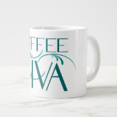 Kaffee-Diva-Tunnel-bohrwagenTasse Jumbo-Tasse (Vorderseite Rechts)