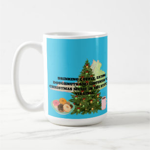 Kaffee, Donuts und Weihnachtsmusik in Virginia  Kaffeetasse