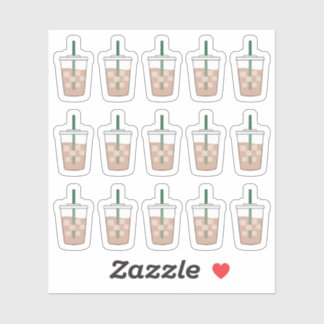 Kaffee Doodle Cups Kaffeeliebhaber Bujo Planner Aufkleber