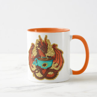 Kaffee-Drache-Tasse Tasse