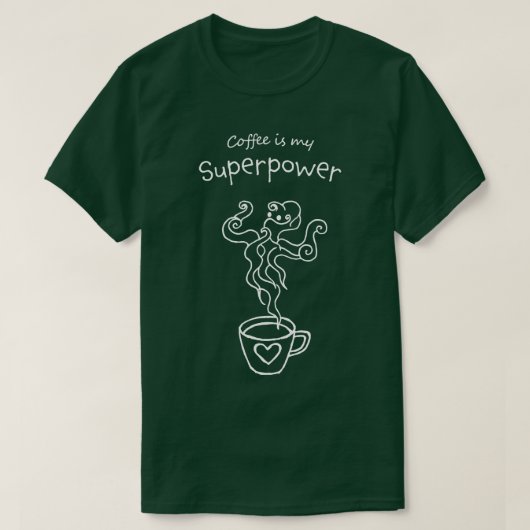 Kaffee Drink Kaffee Coffeine Kaffee-Cup T-Shirt (Design vorne)