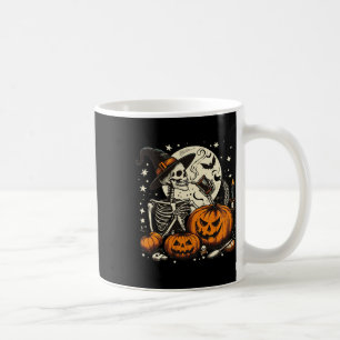 Kaffee Drink Skeleton Kürbiskürbis Halloween Kostü Kaffeetasse