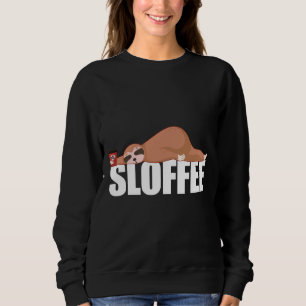Kaffee Drink Sloth Sweatshirt