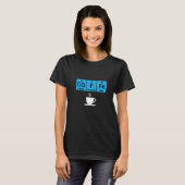 Kaffee Drinker Koffeinierte Koffein Drinker Hot Dr T-Shirt (Vorne ganz)