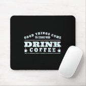 Kaffee Drinker Lover Meme - Coffee Cup Grafik Mousepad (Mit Mouse)