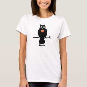 Kaffee Droopy Mit Augen Schüssel T-Shirt