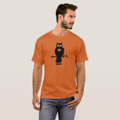 Kaffee Droopy Mit Augen Schüssel T-Shirt (Vorne ganz)