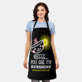 Kaffee...Du bist meine Schürze für Sonnenschein-Ka (Getragen)