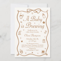 Kaffee Ein Baby Braut Baby Shower