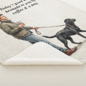 Kaffee & ein gemütlicher Tag mit Black Lab Sherpadecke (3/4)