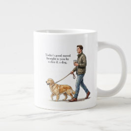 Kaffee & ein goldener Anfang: Den Tag richtig begi Jumbo-Tasse