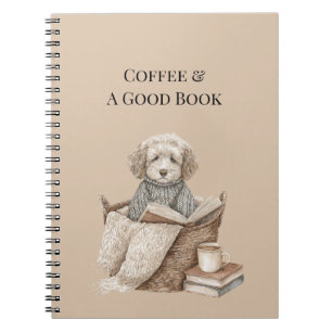Kaffee & Ein Gutes Buch Hundekorb