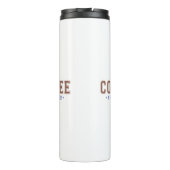 Kaffee: Eine Umarmung in einer Cup-Vielfalt bricht Thermosbecher (Rückseite)