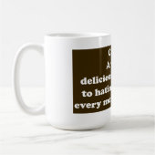 Kaffee: Eine warme, köstliche alternative TASSE (Links)