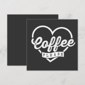 KAFFEE EINLADUNG (Vorne/Hinten)