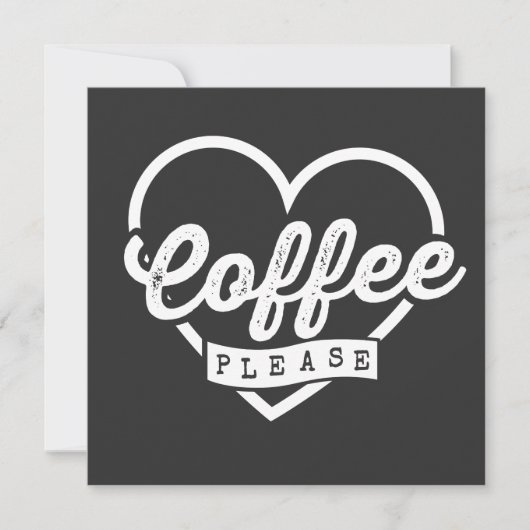 KAFFEE EINLADUNG (Vorderseite)