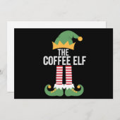 Kaffee Elf Familie Matching Group Weihnachten (Vorne/Hinten)