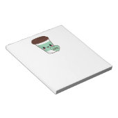 Kaffee Emoji Lover Notizblock (angewinkelt)