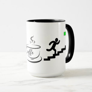 Kaffee-Energie-Batteriestand-Design Tasse