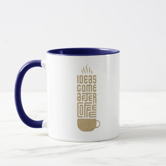 Kaffee entfacht Ideen Tasse (Links)