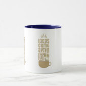 Kaffee entfacht Ideen Tasse (Zentrum)